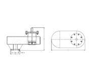The Protectoseal Company P6240H Series Fiberglass Reinforced Plastic Vent